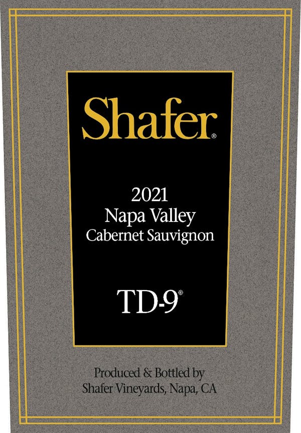 Shafer Sauvignon Napa Valley TD9 2021 Wine Rating Wine